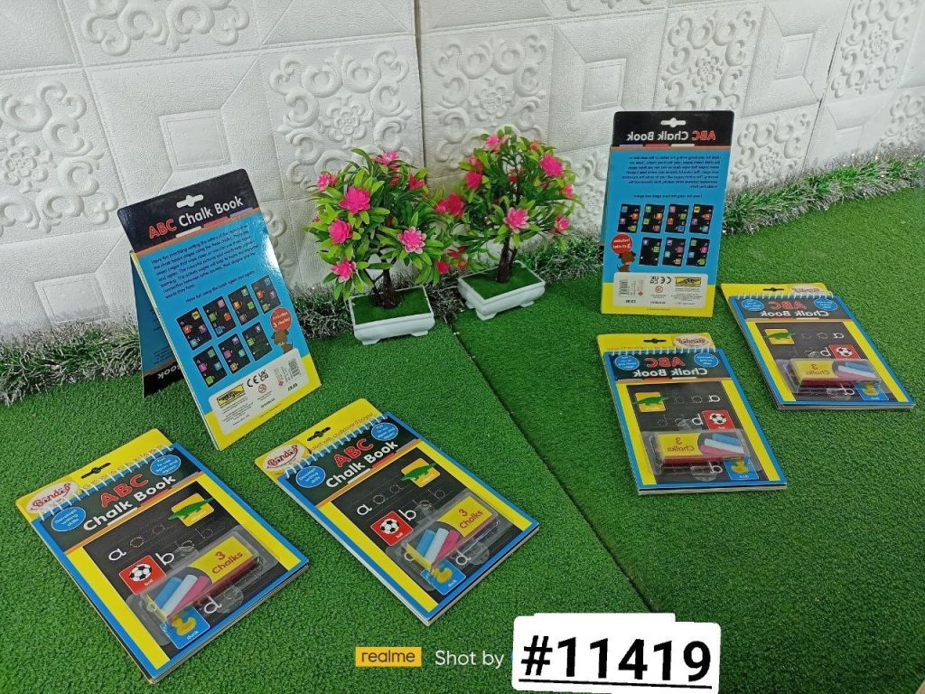 ‌كتاب سكتش  طباشير 10 صفحات ABC Chalk Book